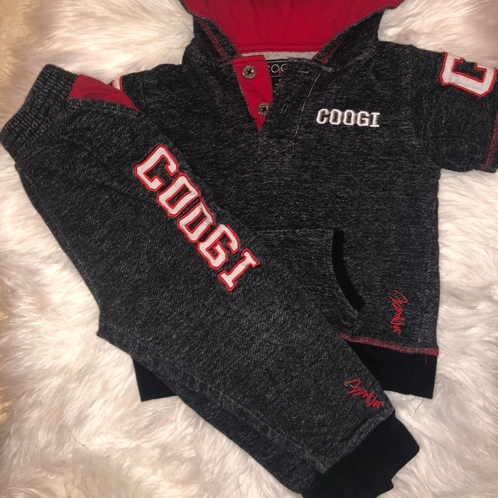 Coogi sweatpant outfit